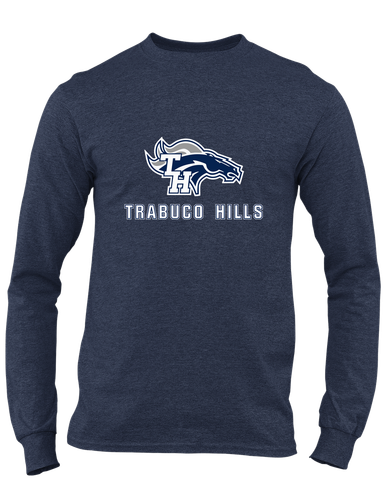 Trabuco Hills Mustangs Mascot #2 Men's Premium LS T-Shirt