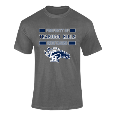 Trabuco Hills Mustangs Property Of Men's SS T-Shirt