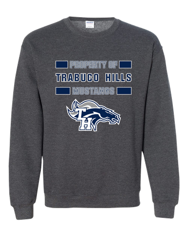 Trabuco Hills Mustangs Property Of Men's Sweatshirt