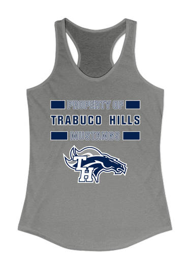 Trabuco Hills Mustangs Property Of Women's Tank Top