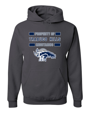 Trabuco Hills Mustangs Property Of Men's Premium Hoodie