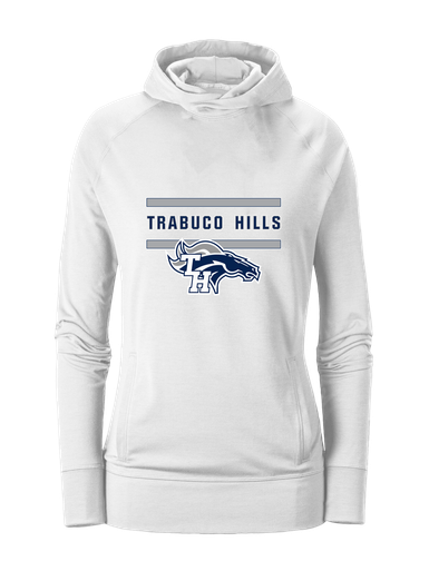 Trabuco Hills Mustangs Mascot #4 Women's Hoodie