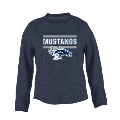 Trabuco Hills Mustangs Mascot #5 Women's Sweatshirt