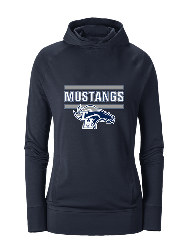 Trabuco Hills Mustangs Mascot #5 Women's Hoodie