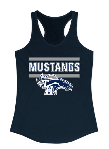 Trabuco Hills Mustangs Mascot #5 Women's Tank Top