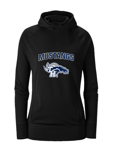 Trabuco Hills Mustangs Mascot #6 Women's Hoodie