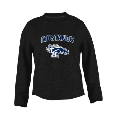 Trabuco Hills Mustangs Mascot #6 Women's Sweatshirt
