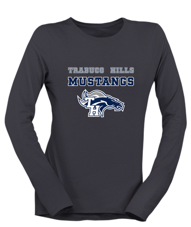 Trabuco Hills Mustangs Spirit Women's LS T-Shirt