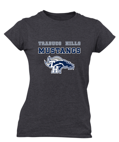 Trabuco Hills Mustangs Spirit Women's Premium SS T-Shirt