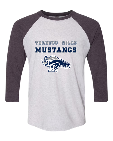 Trabuco Hills Mustangs Spirit Women's Baseball T-Shirt