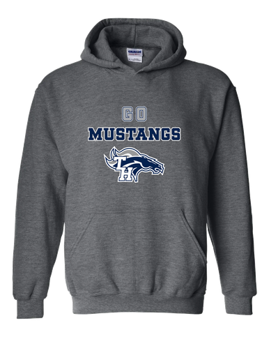 Trabuco Hills Mustangs Go Team Men's Hoodie