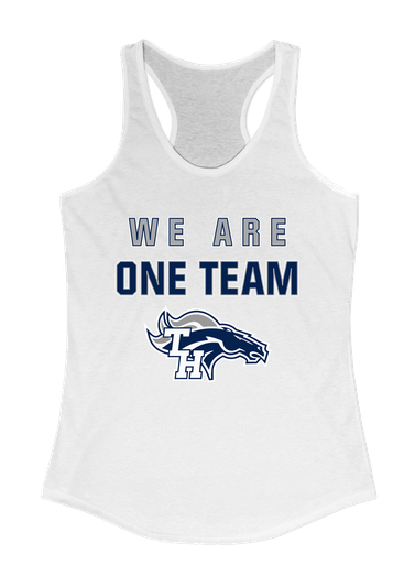 Trabuco Hills Mustangs We Are One Team Women's Tank Top