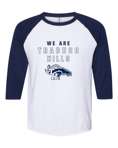 Trabuco Hills Mustangs We Are Women's Baseball T-Shirt