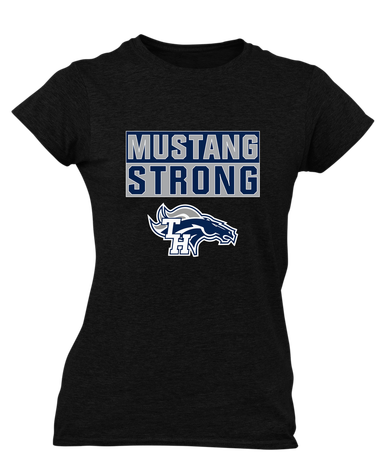 Trabuco Hills Mustangs Strong #1 Women's SS T-Shirt