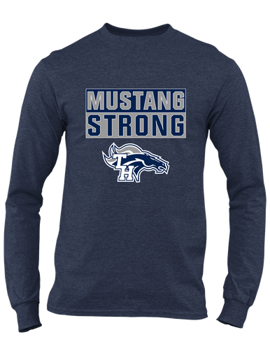 Trabuco Hills Mustangs Strong #1 Men's Premium LS T-Shirt