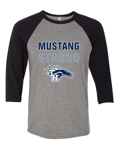 Trabuco Hills Mustangs Strong #2 Women's Baseball T-Shirt