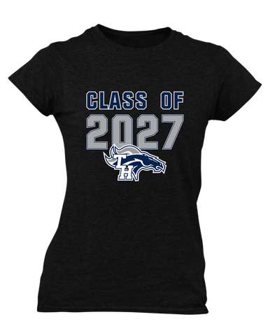 Trabuco Hills Mustangs Class of 2027 Women's SS T-Shirt