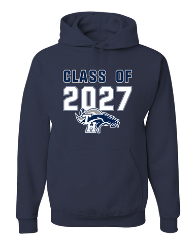 Trabuco Hills Mustangs Class of 2027 Men's Premium Hoodie