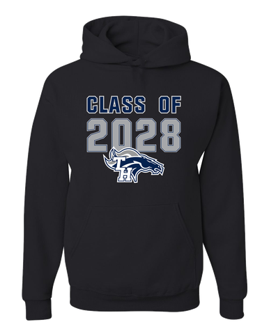 Trabuco Hills Mustangs Class of 2028 Men's Premium Hoodie