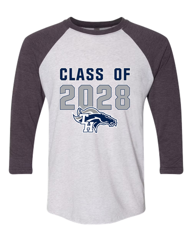 Trabuco Hills Mustangs Class of 2028 Women's Baseball T-Shirt