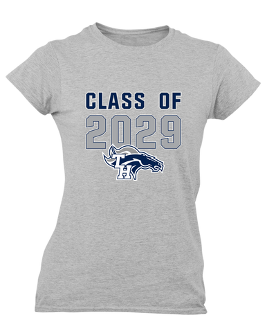 Trabuco Hills Mustangs Class of 2029 Women's SS T-Shirt