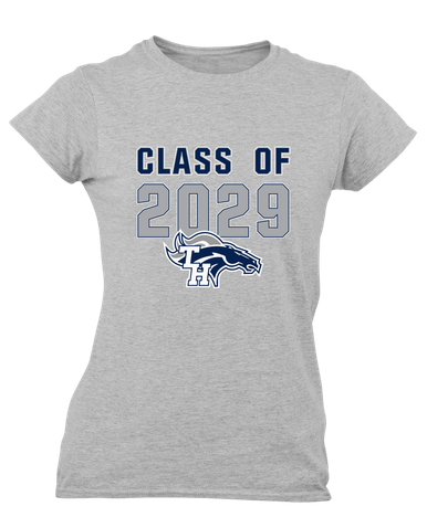 Trabuco Hills Mustangs Class of 2029 Women's Premium SS T-Shirt