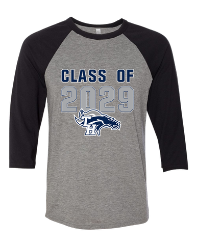 Trabuco Hills Mustangs Class of 2029 Women's Baseball T-Shirt