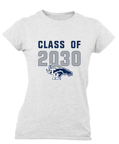 Trabuco Hills Mustangs Class of 2030 Women's Premium SS T-Shirt