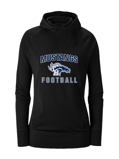 Trabuco Hills Mustangs Football #1 Women's Hoodie