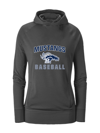 Trabuco Hills Mustangs Baseball #1 Women's Hoodie