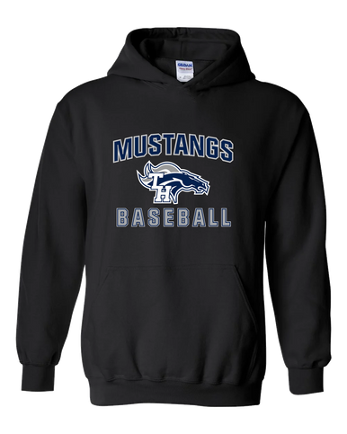 Trabuco Hills Mustangs Baseball #1 Men's Hoodie