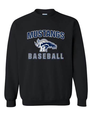 Trabuco Hills Mustangs Baseball #1 Men's Sweatshirt