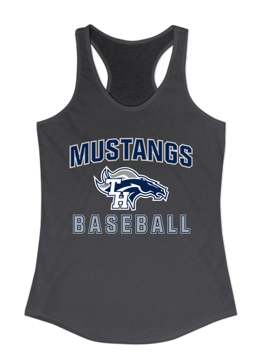 Trabuco Hills Mustangs Baseball #1 Women's Tank Top