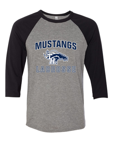 Trabuco Hills Mustangs Lacrosse Women's Baseball T-Shirt