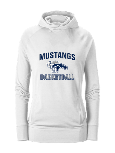 Trabuco Hills Mustangs Basketball #1 Women's Hoodie