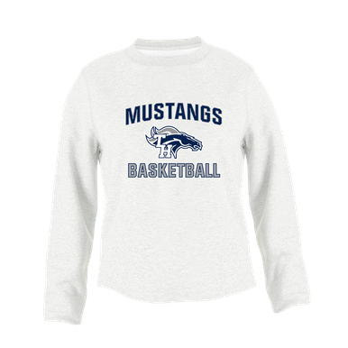 Trabuco Hills Mustangs Basketball #1 Women's Sweatshirt