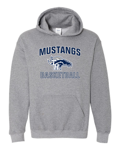 Trabuco Hills Mustangs Basketball #1 Men's Hoodie