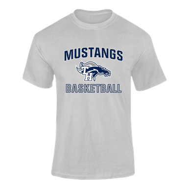Trabuco Hills Mustangs Basketball #1 Men's SS T-Shirt