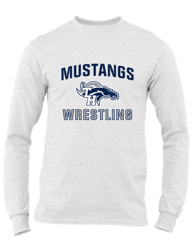 Trabuco Hills Mustangs Wrestling Men's Premium LS T-Shirt