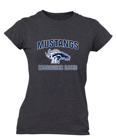 Trabuco Hills Mustangs Marching Band Women's Premium SS T-Shirt