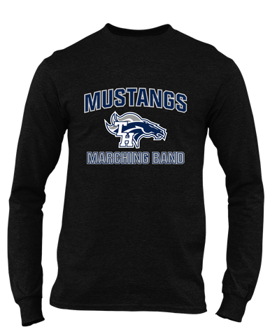 Trabuco Hills Mustangs Marching Band Men's Premium LS T-Shirt