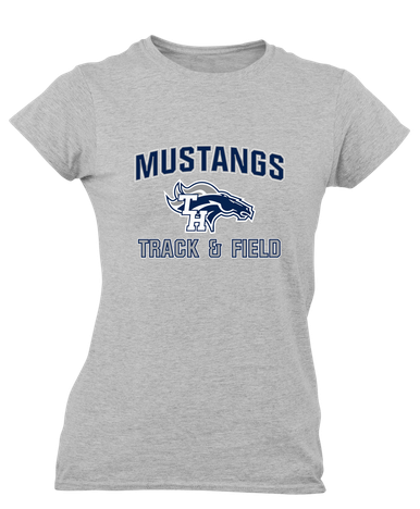Trabuco Hills Mustangs Track & Field Women's SS T-Shirt