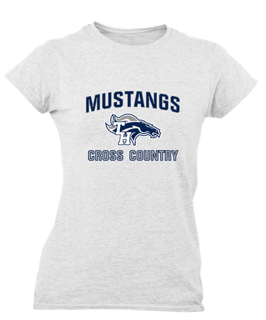 Trabuco Hills Mustangs Cross Country Women's Premium SS T-Shirt