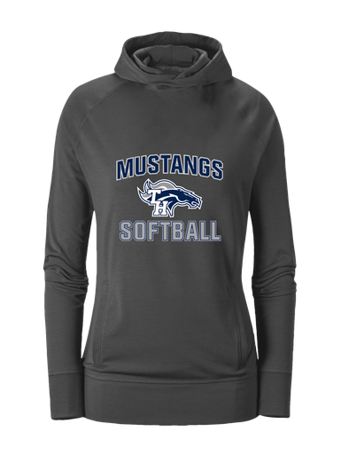 Trabuco Hills Mustangs Softball #1 Women's Hoodie