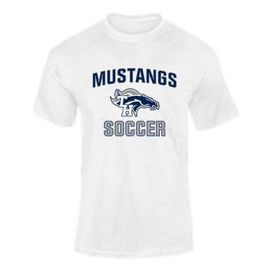 Trabuco Hills Mustangs Soccer #1 Men's SS T-Shirt