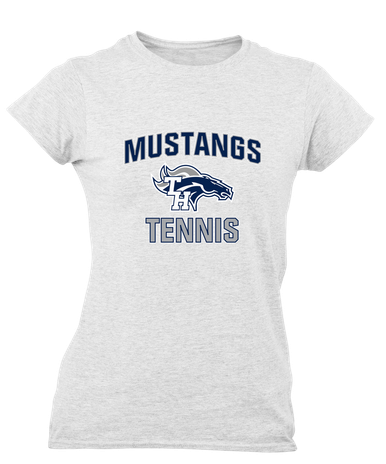 Trabuco Hills Mustangs Tennis Women's Premium SS T-Shirt