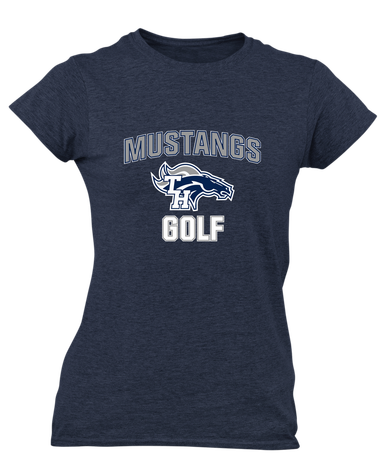 Trabuco Hills Mustangs Golf Women's Premium SS T-Shirt