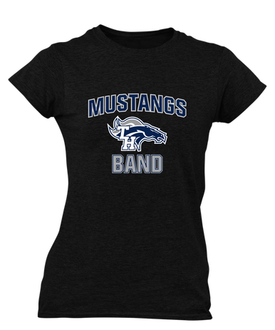 Trabuco Hills Mustangs Band # 1 Women's SS T-Shirt