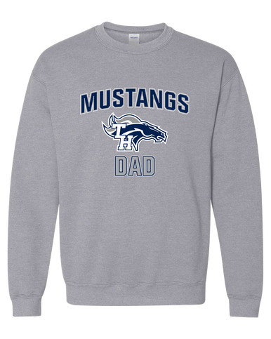 Trabuco Hills Mustangs Dad Men's Sweatshirt