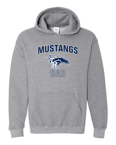 Trabuco Hills Mustangs Dad Men's Hoodie